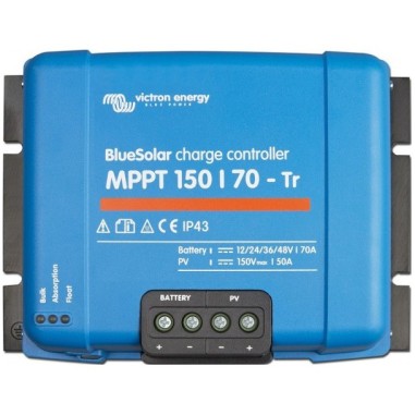Regulador de carga Victron BlueSolar MPPT multifunción 150/70-Tr