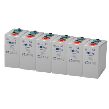 Batería BAE GEL 8 PVV 1220 12V/1190Ah C100