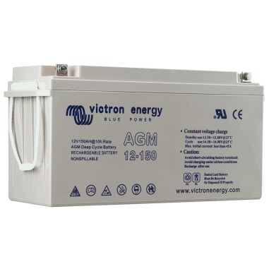 Batería Victron AGM Mod. Monoblock VIC165 12V/165Ah C20