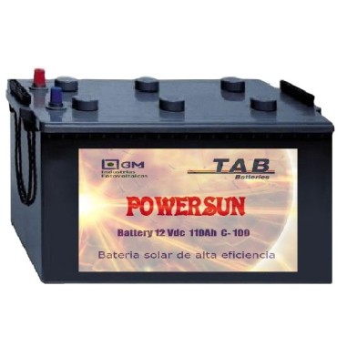 Batería POWER SUN TAB 12V/85Ah C100