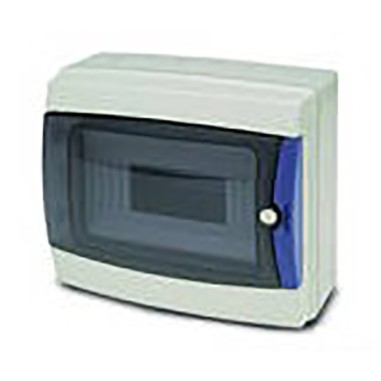 Armario Superficie 10 elementos IP40 p/transparente