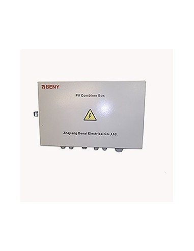 Caja combinadora con protecciones 4 Strings, disyuntor 50A, 1000 vdc, fusibles 15A, BENY