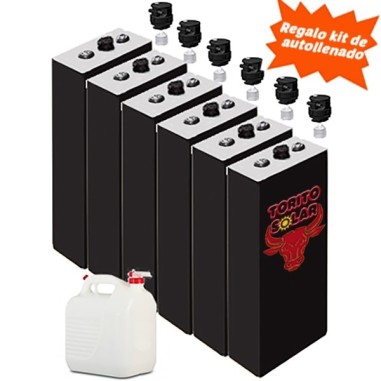 Batería modelo Torito solar 12V 580Ah C100
