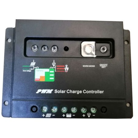 Regulador de carga PWM 30A/12-24V SOLAR30-LED
